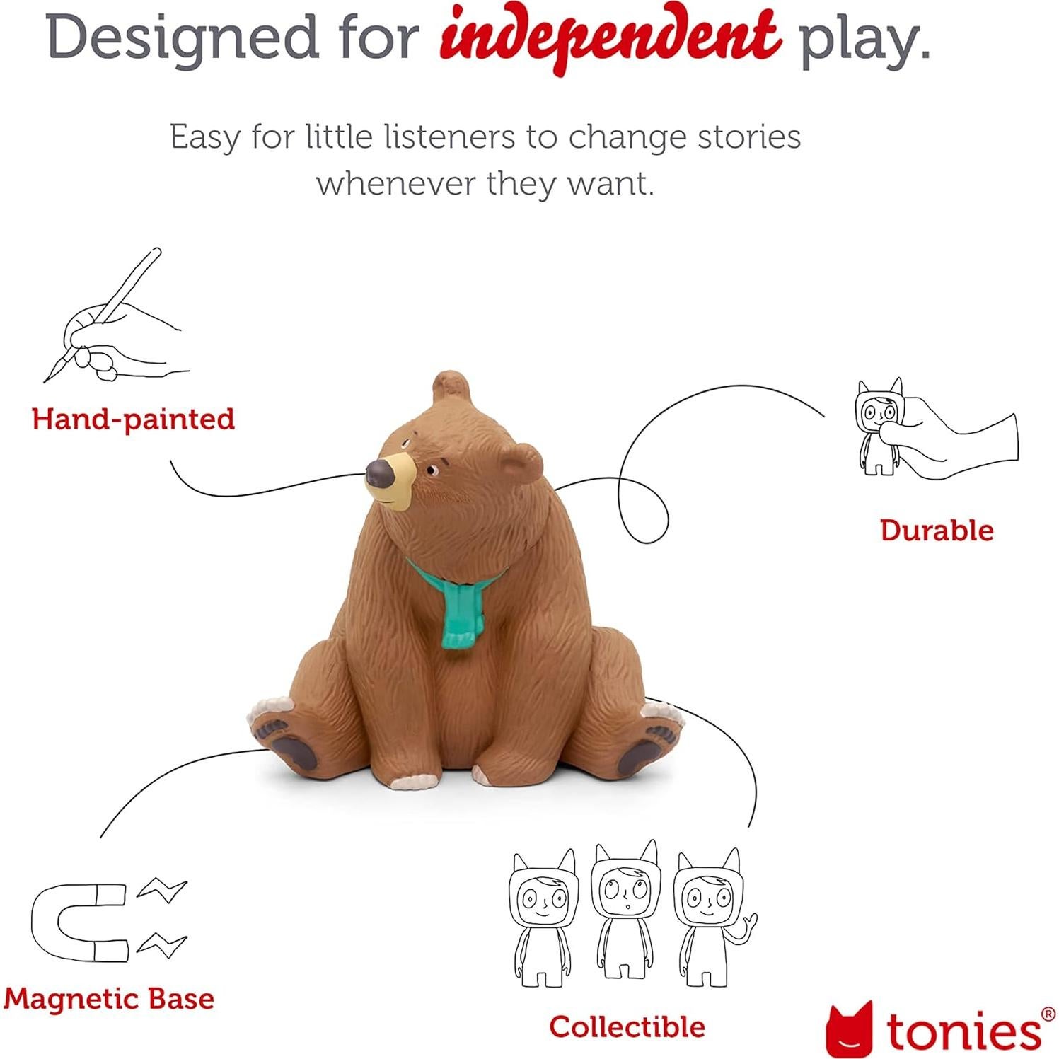 Figura de Juguete de Audio Tonies Vamos de Caza de Osos