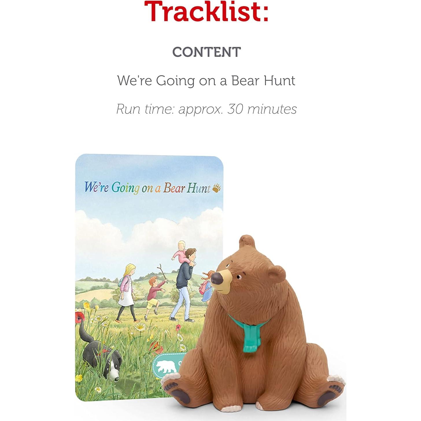 Figura de Juguete de Audio Tonies Vamos de Caza de Osos