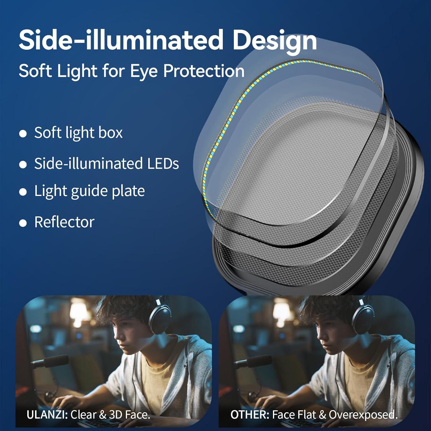 Luz de Teclado ULANZI K7 Pro Regulable 3200K-5600K 15W