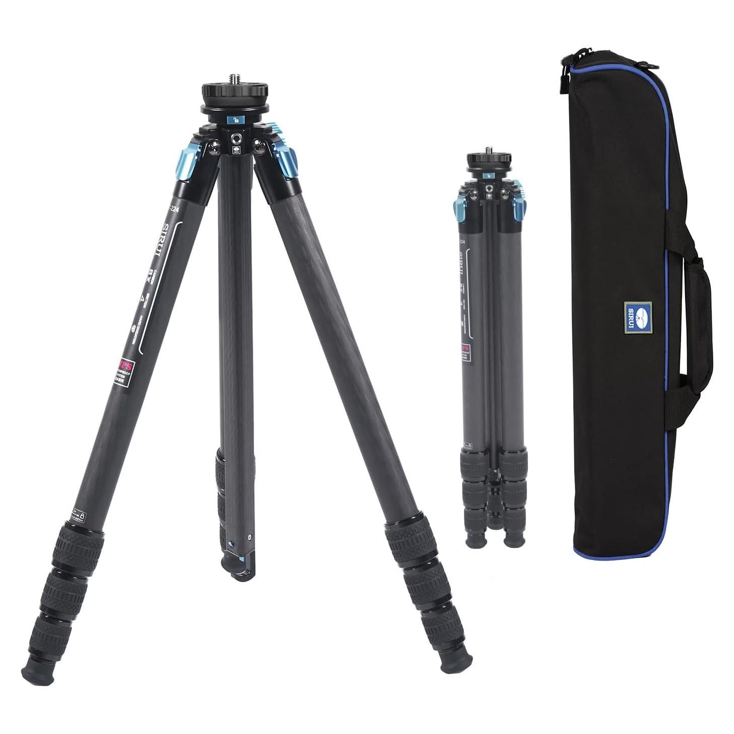 Trípode Profesional SIRUI ST-224 de Carbono 2.06kg Impermeable