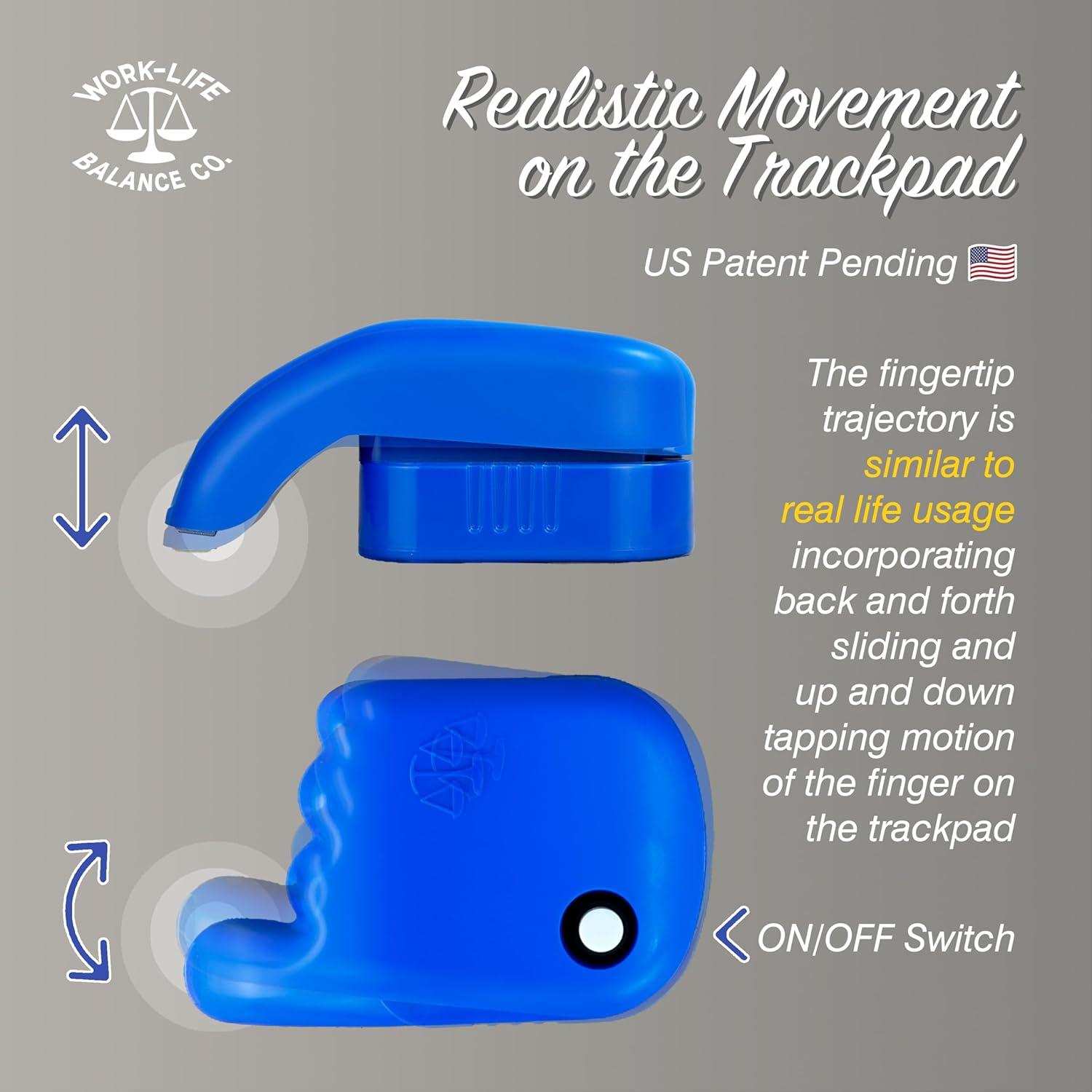 Jiggler de Touchpad Inalámbrico Magic Hand - Azul - 6 Meses Batería