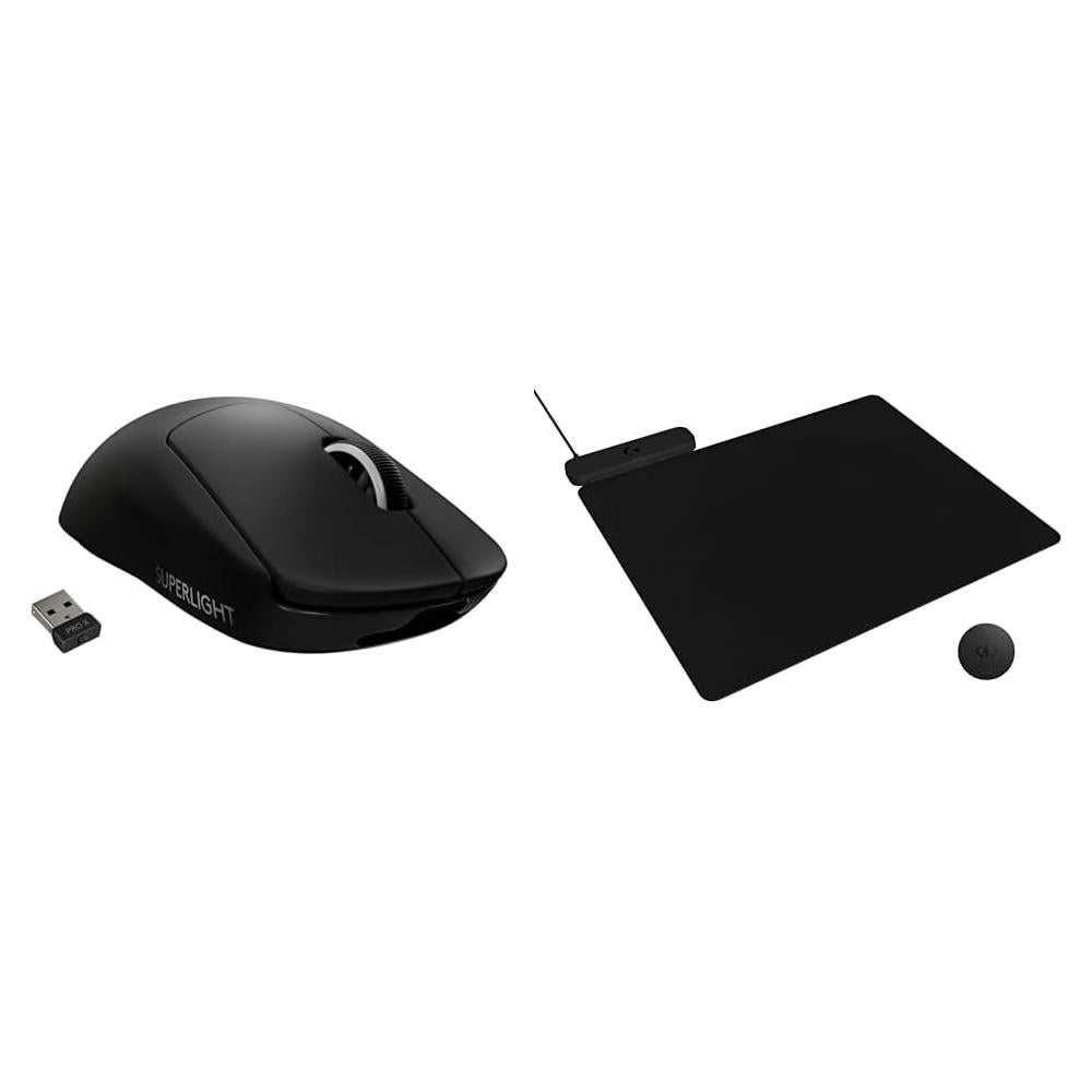 Mouse Inalambrico Logitech G Pro X Superlight + Carga Powerplay 2