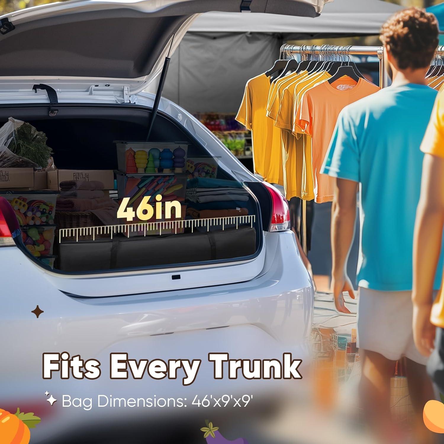 Carpa Plegable Quictent 10x10 con Pared Lateral Blanca