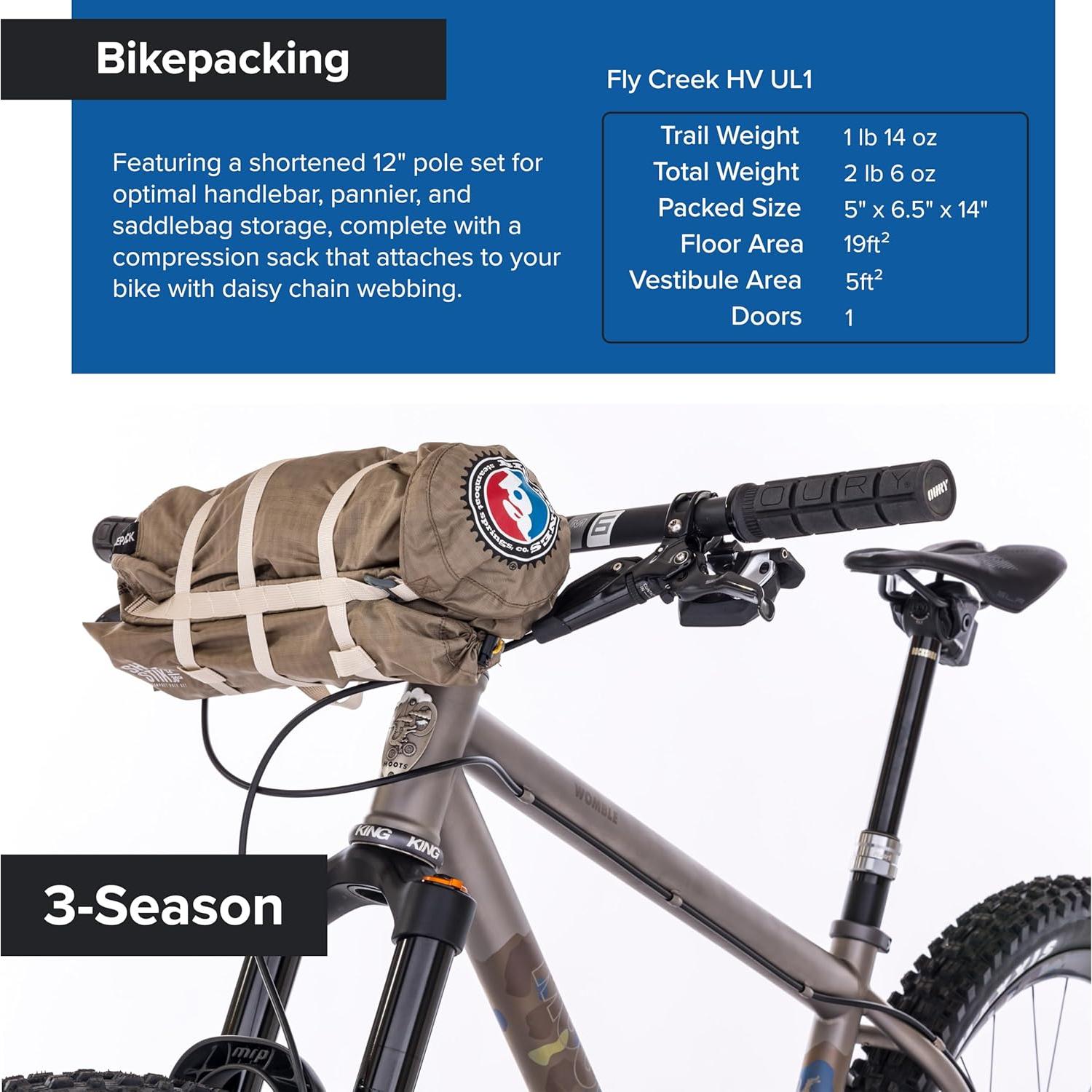 Tienda de Camping Ultraligera Big Agnes Fly Creek HV 1 Persona