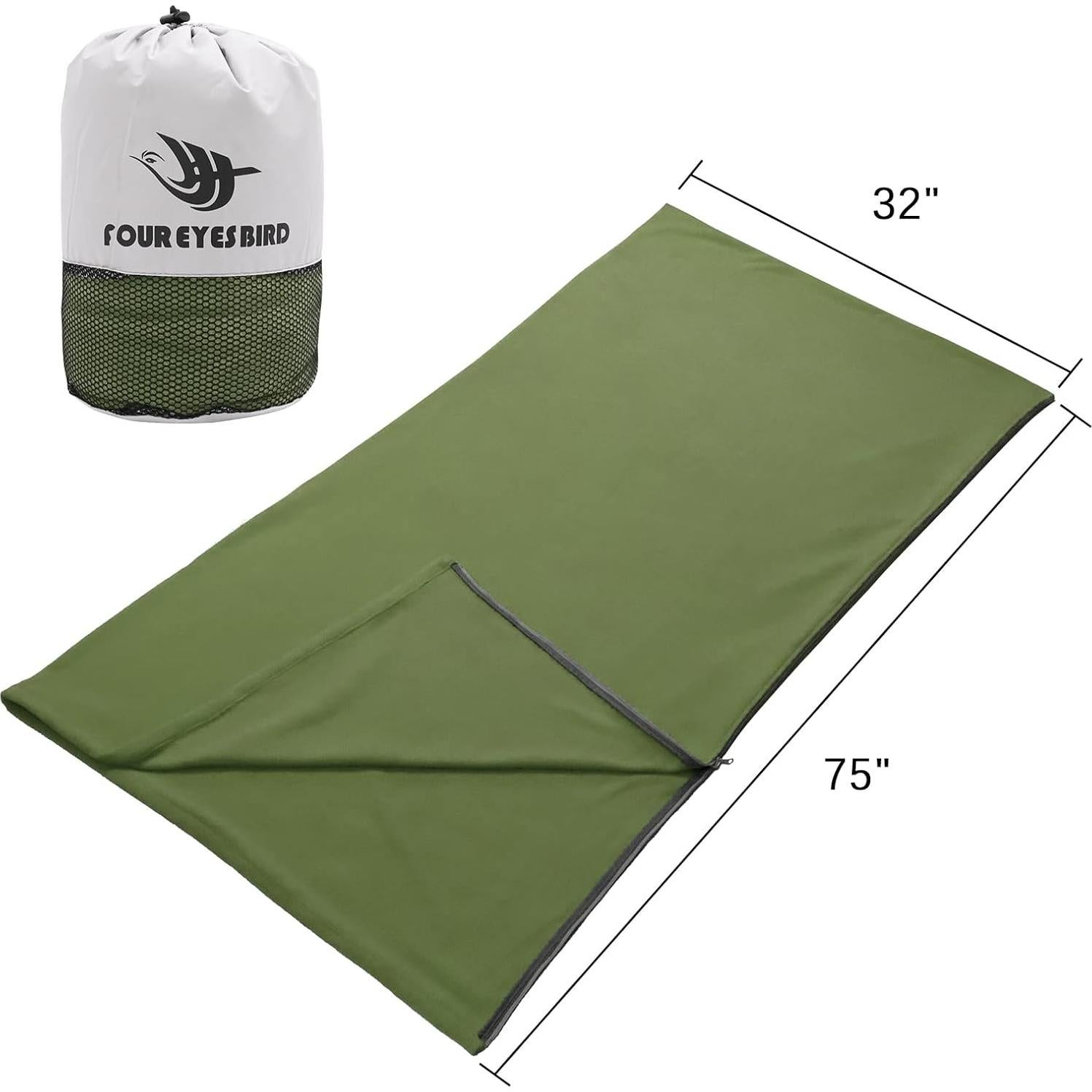 Forro de Saco de Dormir Arctic Lemmings 190.5 cm Forro Polar