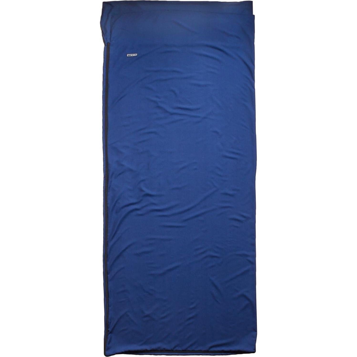 Saco de Dormir Forro 2 en 1 Miqio XL Algodón Azul