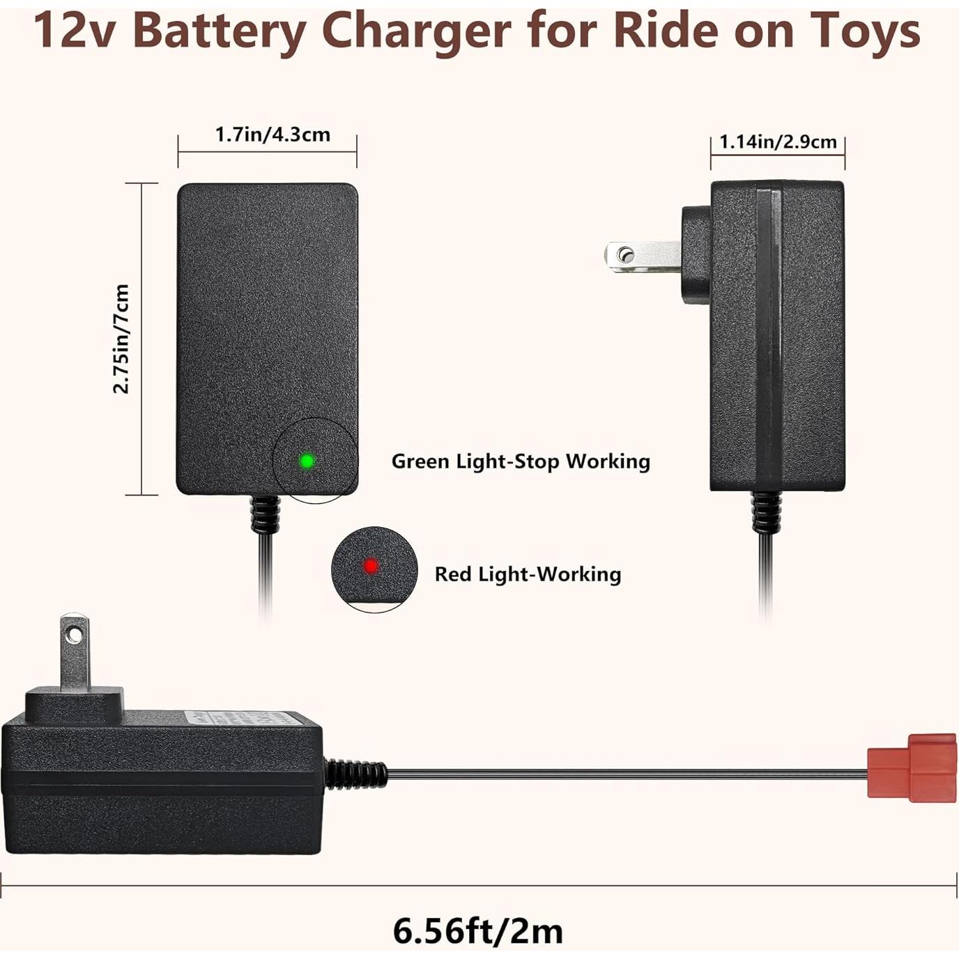 Cargador de Batería 6V GnoTis para Juguetes Eléctricos