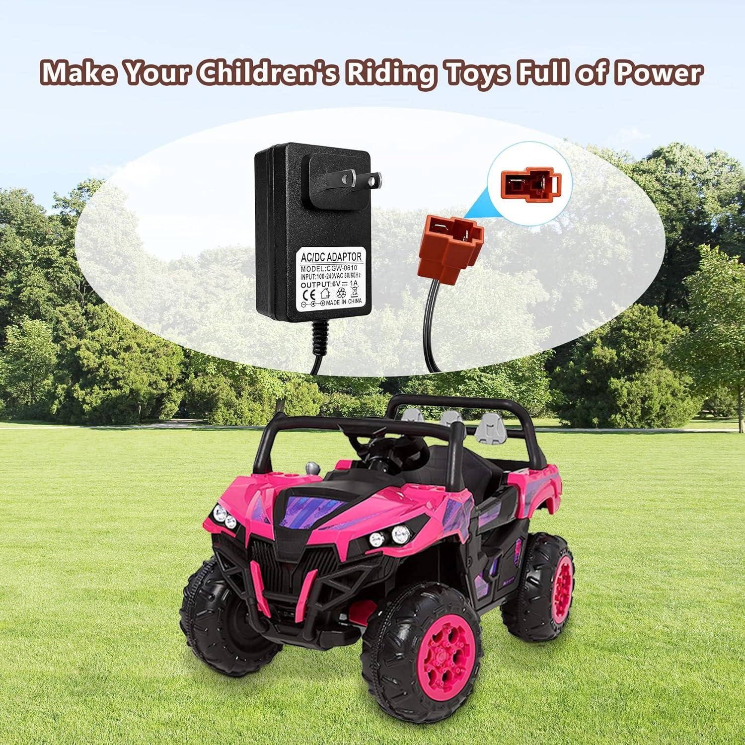 Cargador de Batería 6V GnoTis para Juguetes Eléctricos