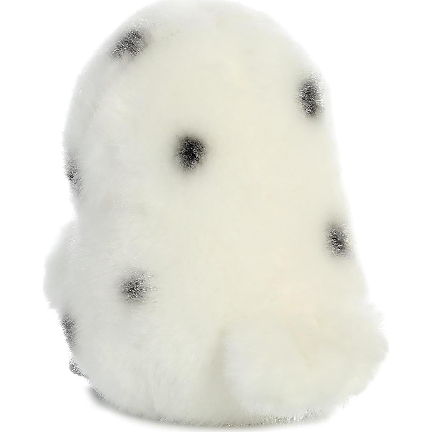 Peluche Redondo Aurora® Búho Rolly Pet™ 12.7 cm Blanco