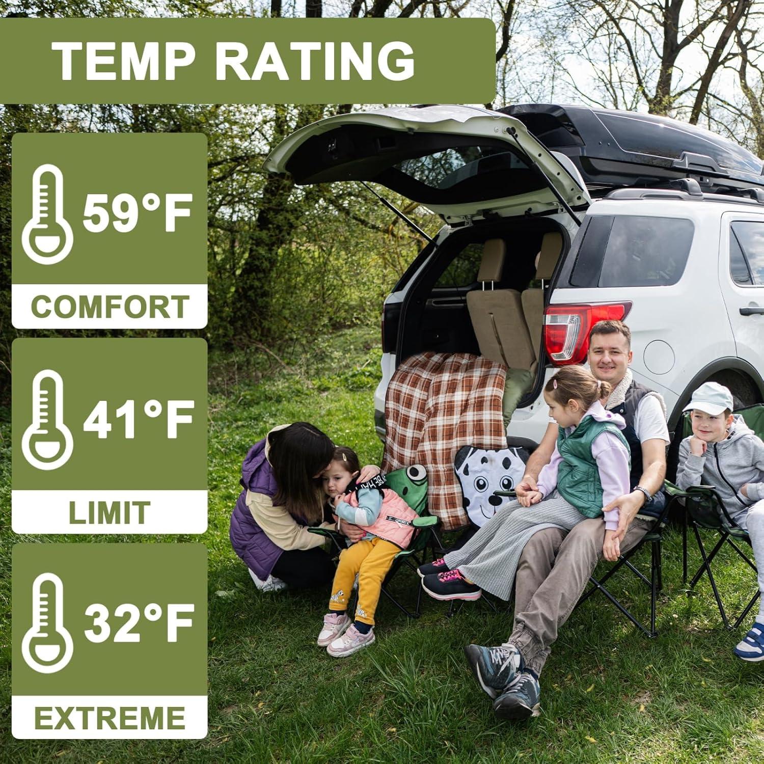 Saco de dormir doble AGEMORE algodón franela 220x150 cm