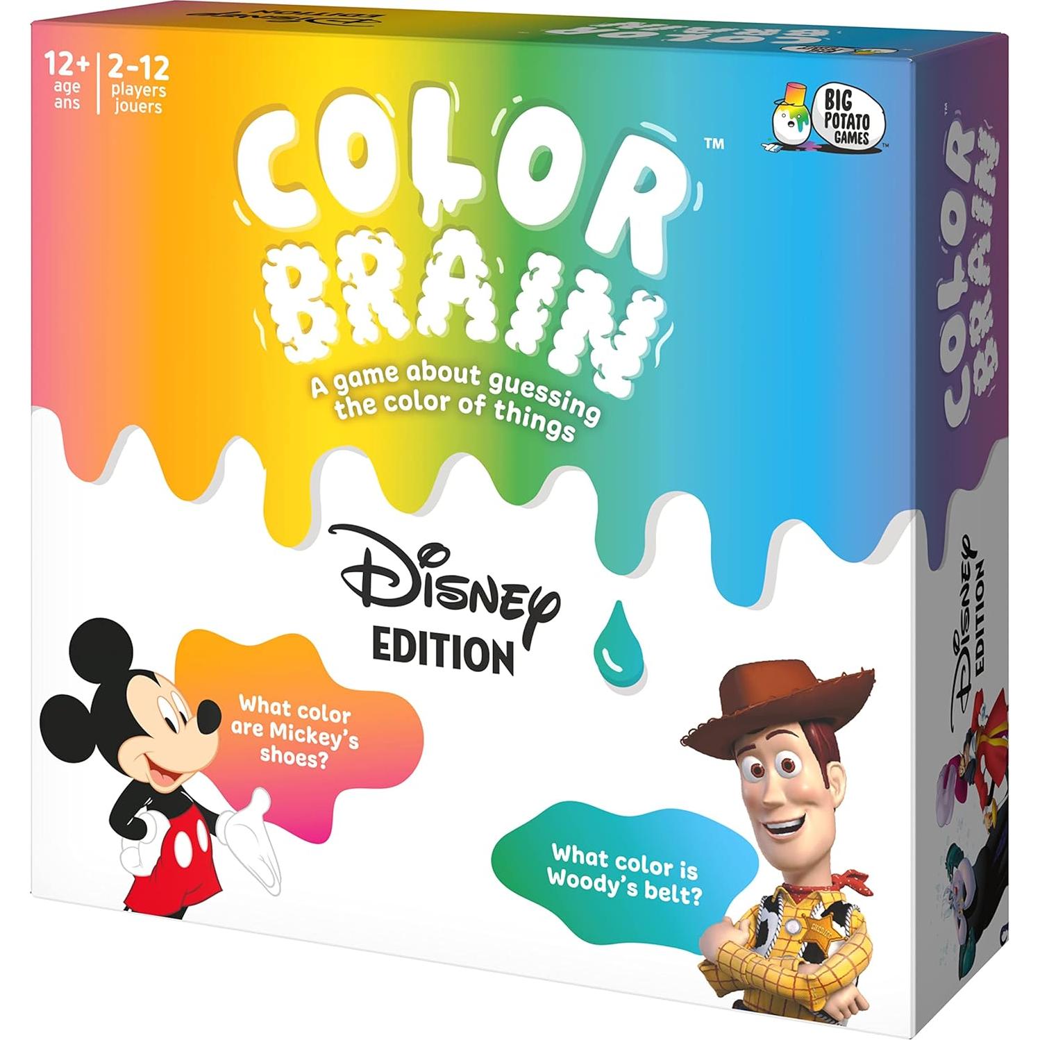 Juego de Mesa Disney Color Brain Spin Master para Familias
