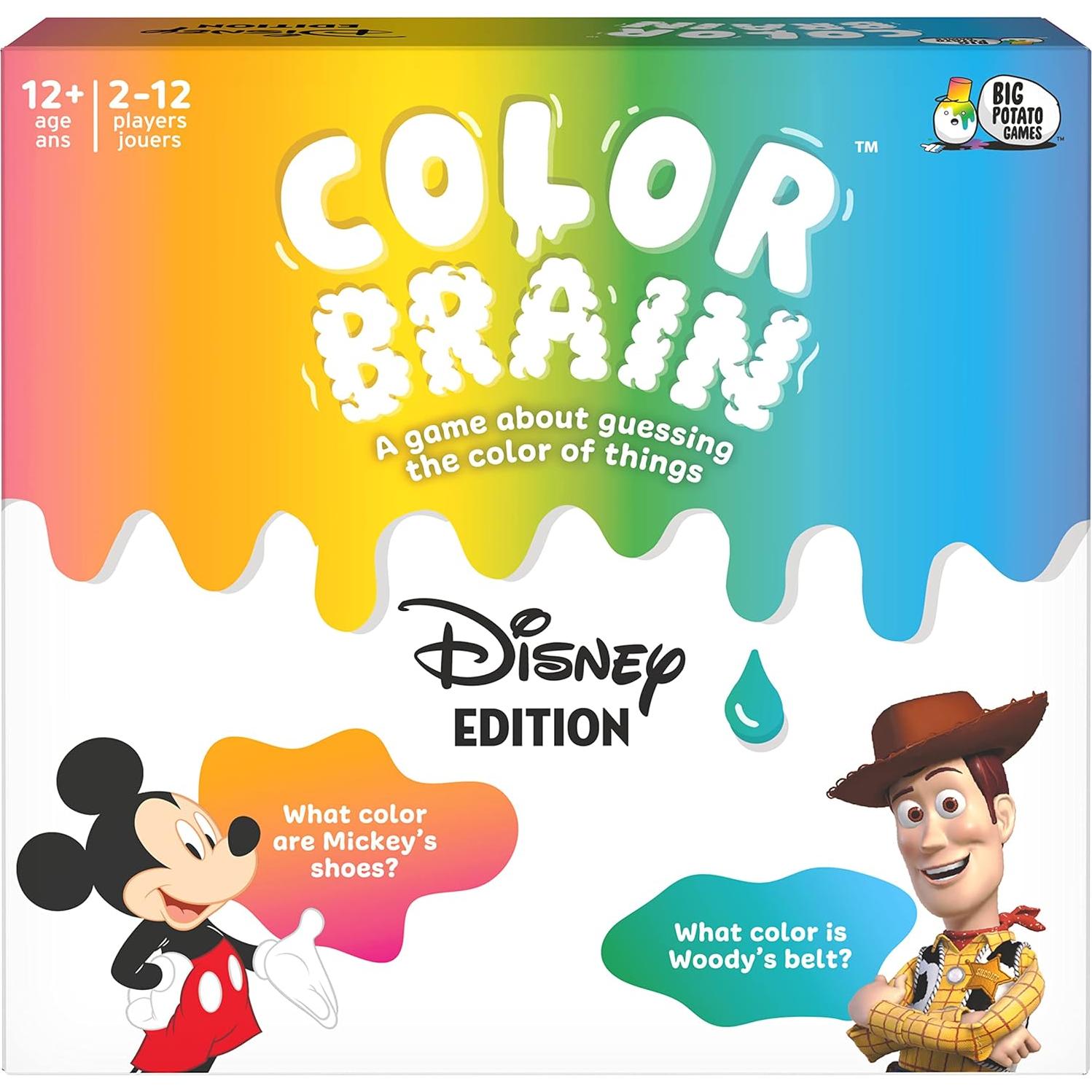 Juego de Mesa Disney Color Brain Spin Master para Familias