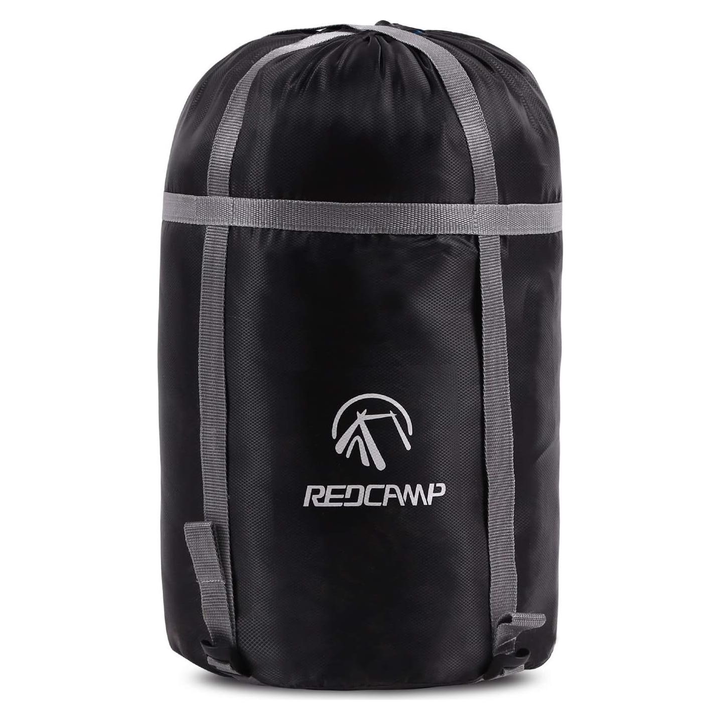 Saco de Dormir REDCAMP Negro M 17L para Camping y Mochileo