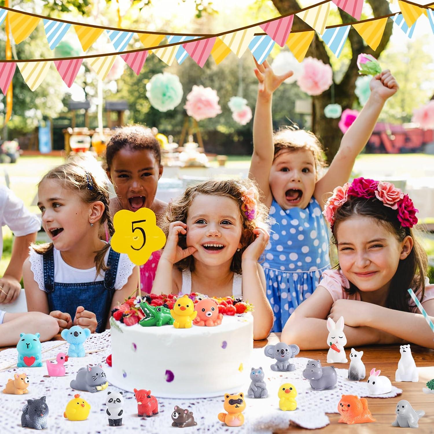 70 Figuras Mini Animales de Resina DWWPOO para Jardín y Manualidades