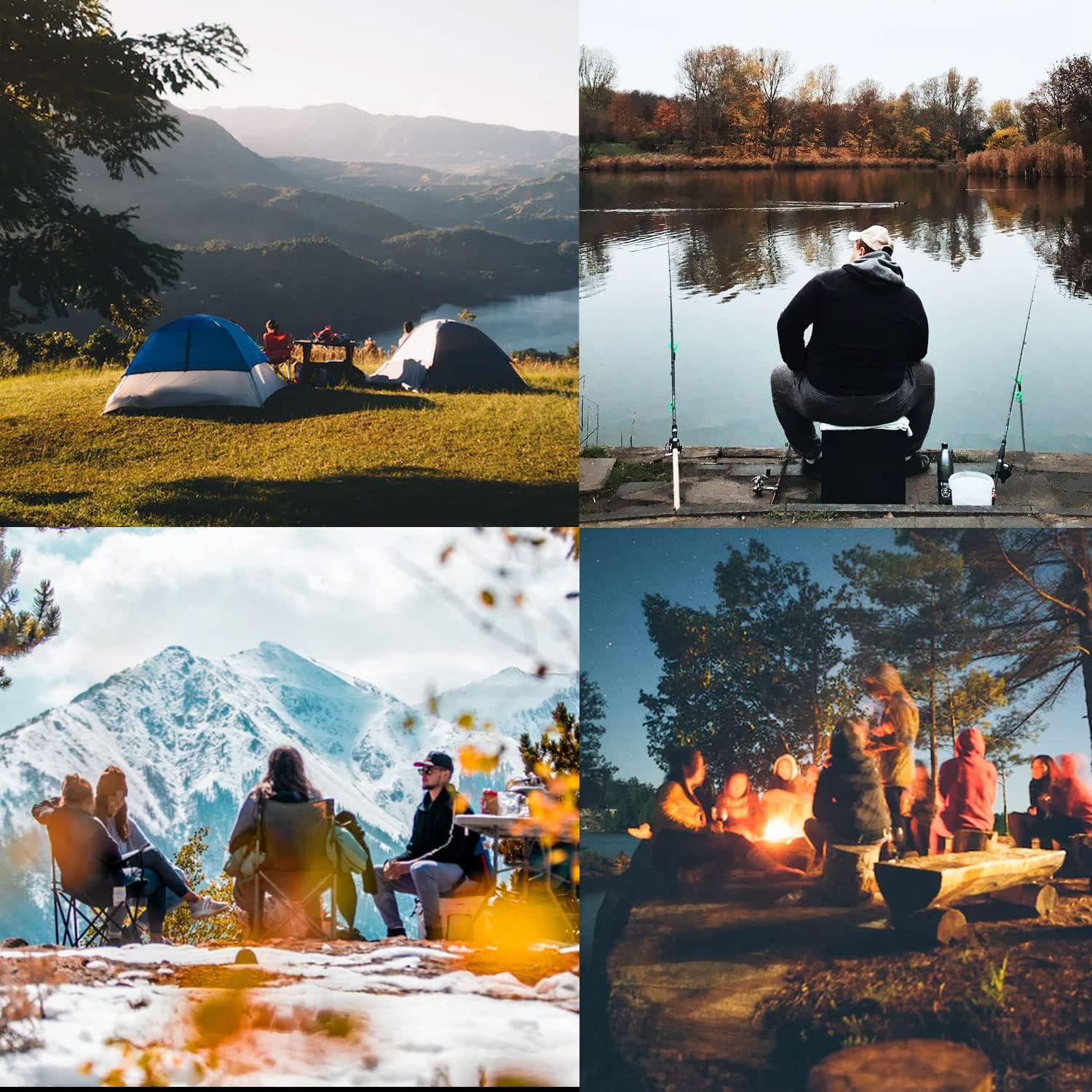 Silla de Camping Plegable Rock Cloud RC01538 con Soporte Lumbar