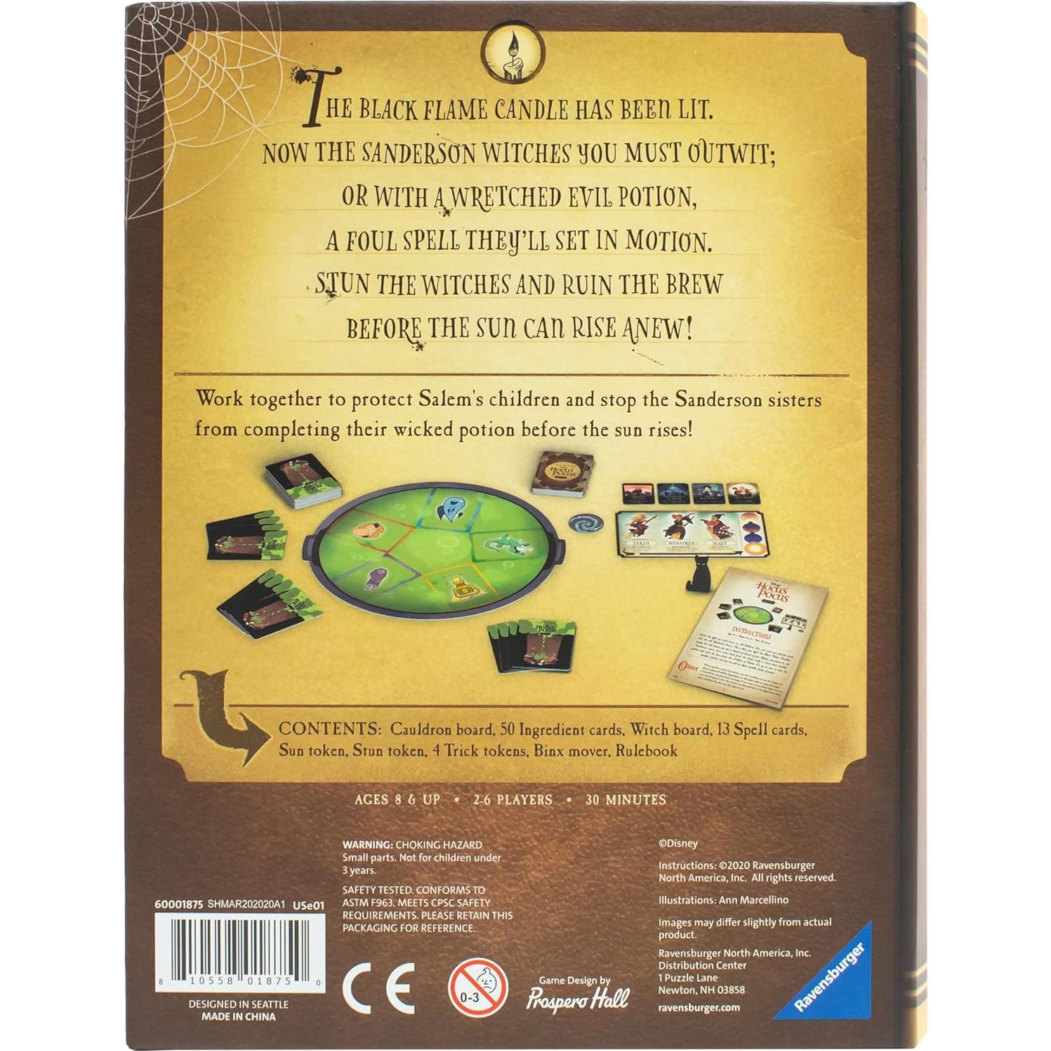 Rompecabezas Ravensburger Hocus Pocus - Juego Cooperativo 8+