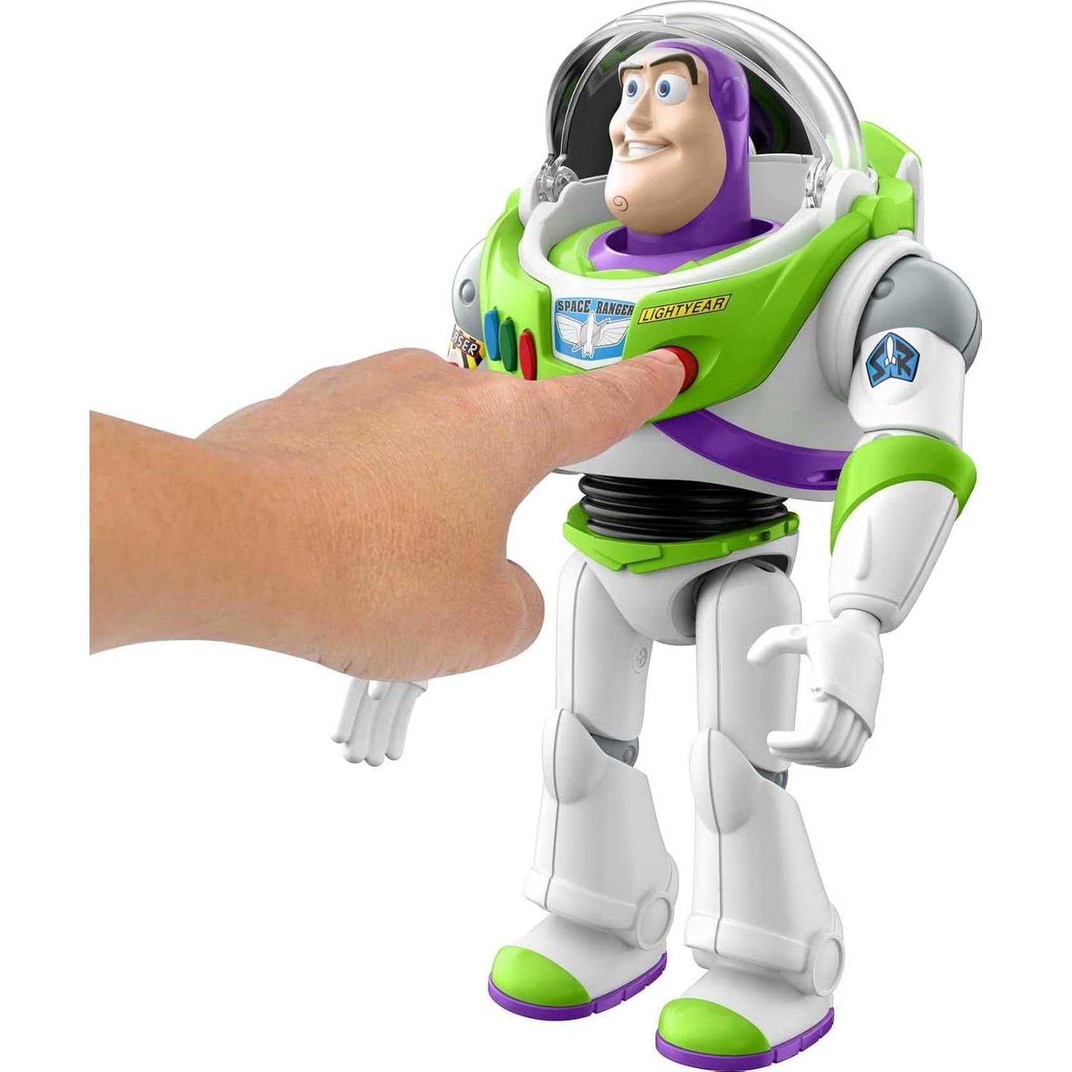 Figura de Acción Buzz Lightyear Mattel 25.4 cm con Sonidos y Frases