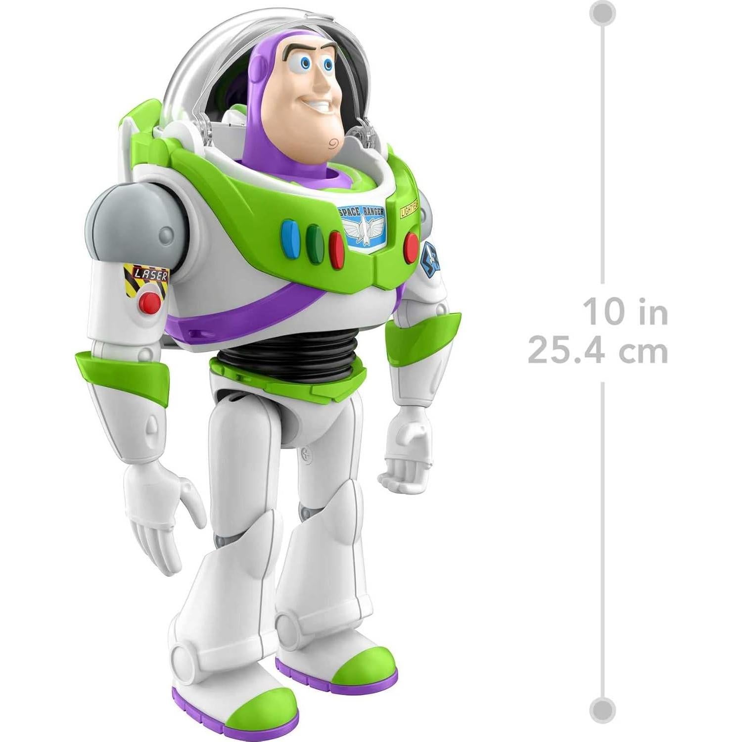 Figura de Acción Buzz Lightyear Mattel 25.4 cm con Sonidos y Frases