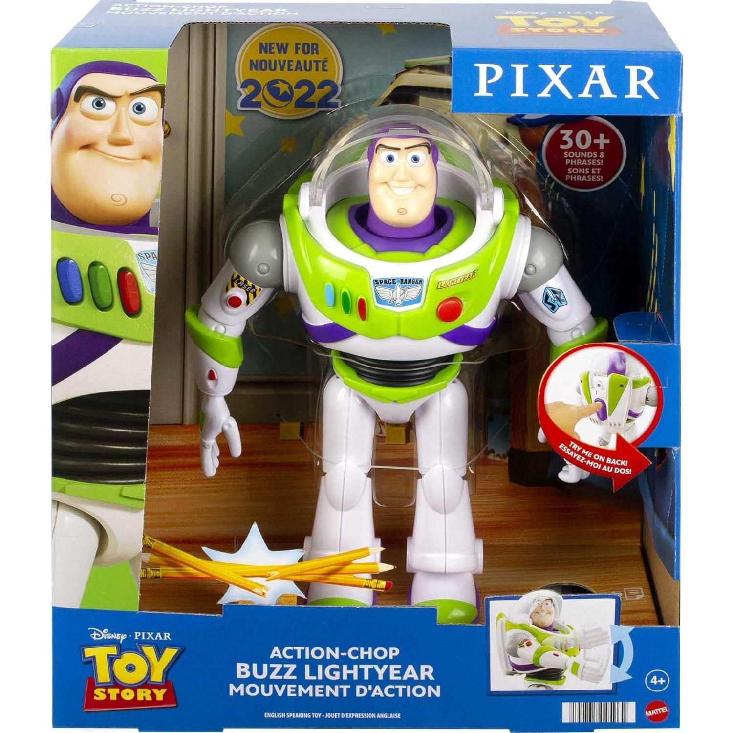 Figura de Acción Buzz Lightyear Mattel 25.4 cm con Sonidos y Frases