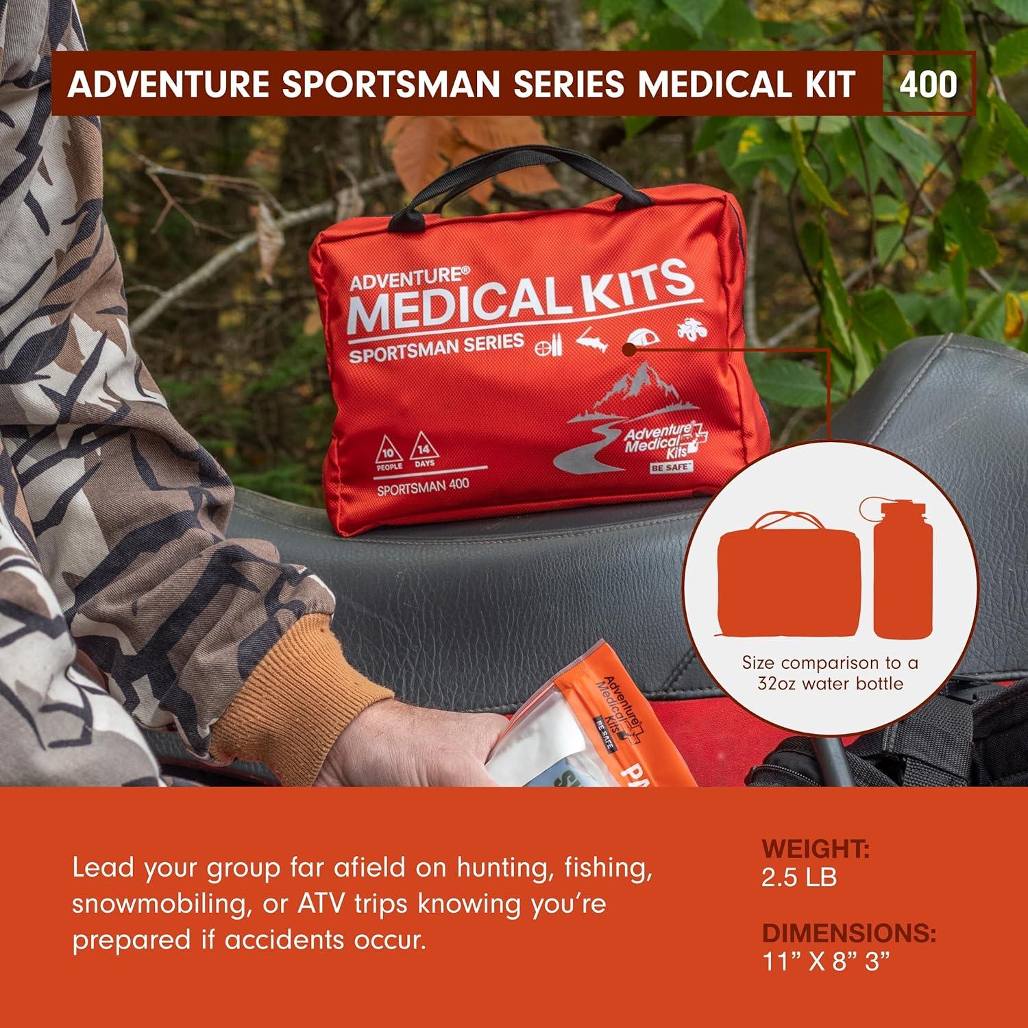 Kit de Primeros Auxilios Adventure Medical Sportsman 400 - 10 Personas