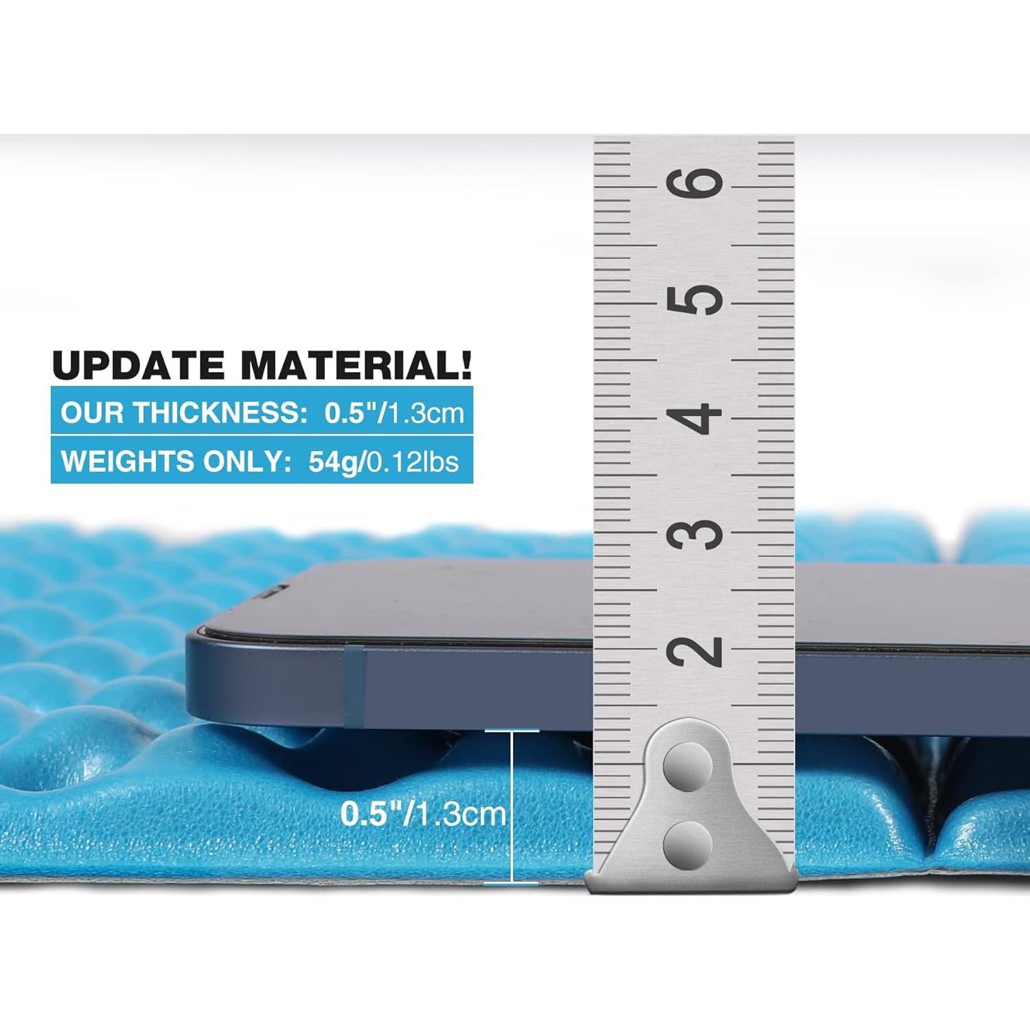 Almohadilla de Espuma REDCAMP Plegable Azul 40x28 cm