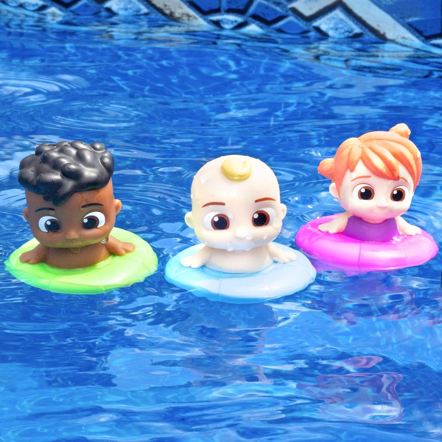 Juguetes Flotantes CoComelon 3-Pack - JJ, Cody, YoYo - 15 cm