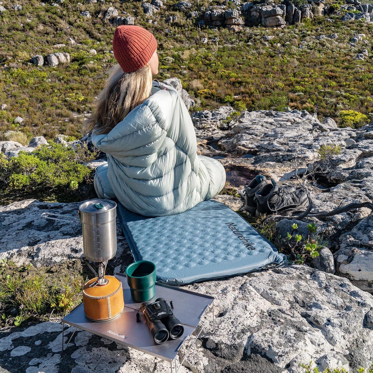 Colchoneta Autoinflable Ultraligera Naturehike Yugu 185x55cm