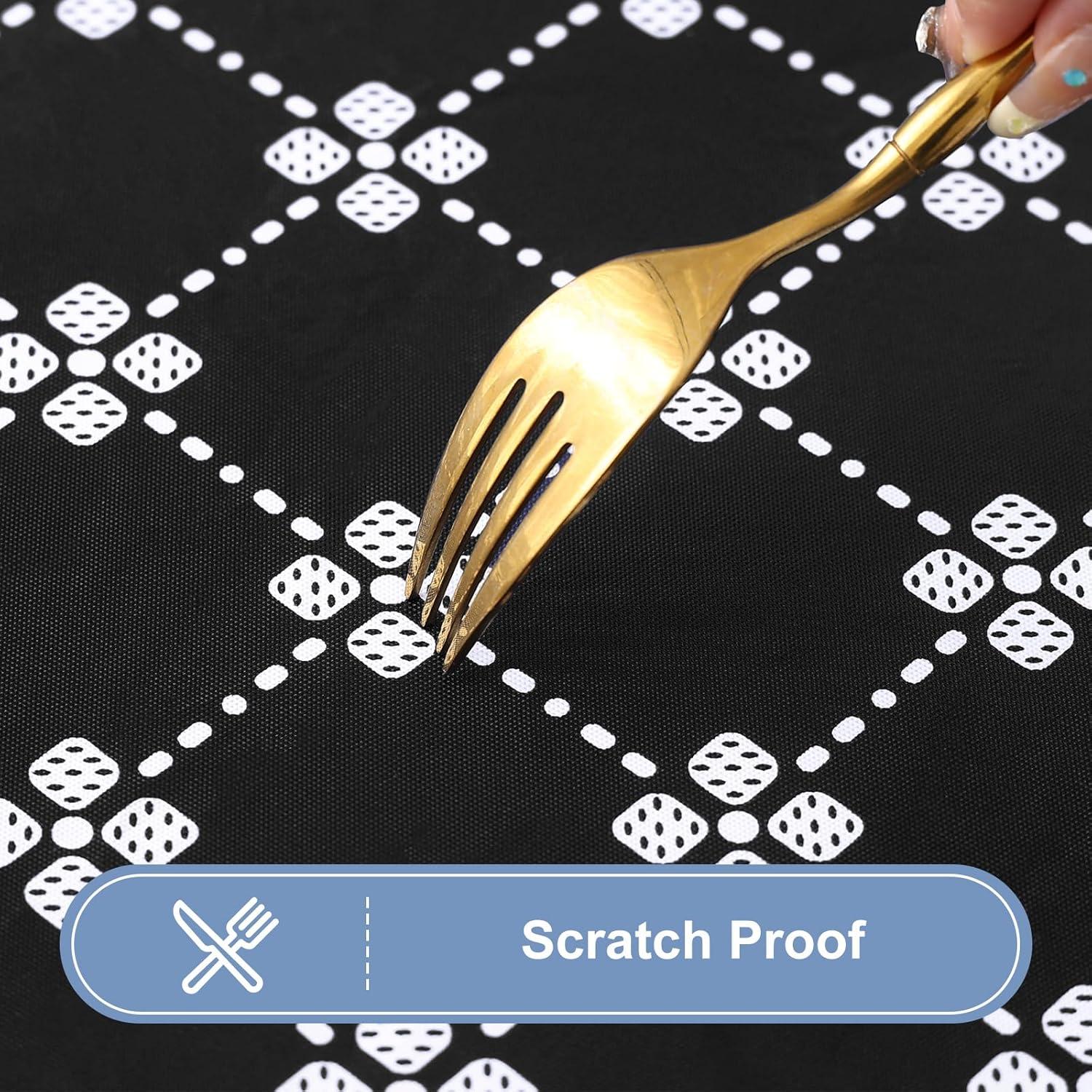 Mantel Cuadrado Impermeable Misaya 86.36 cm Negro