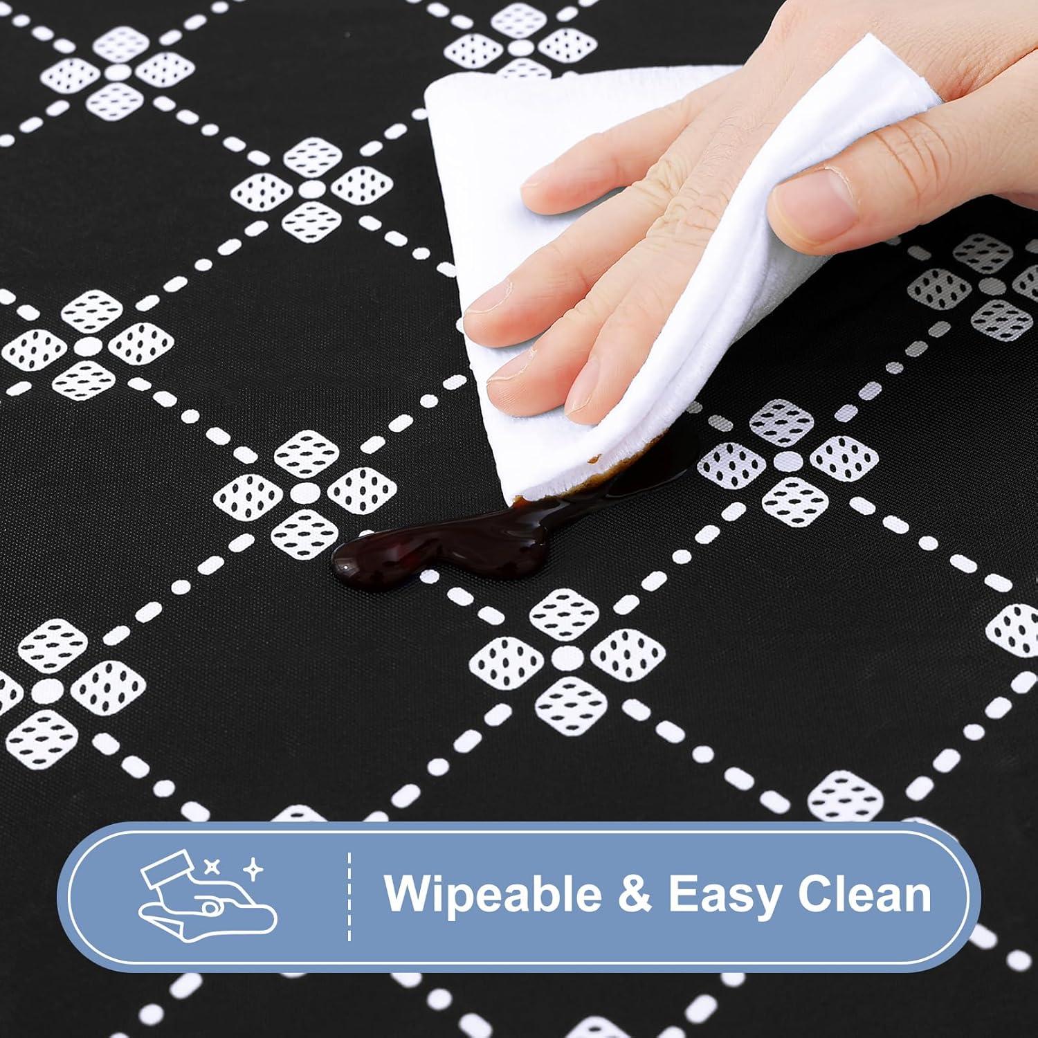 Mantel Cuadrado Impermeable Misaya 86.36 cm Negro