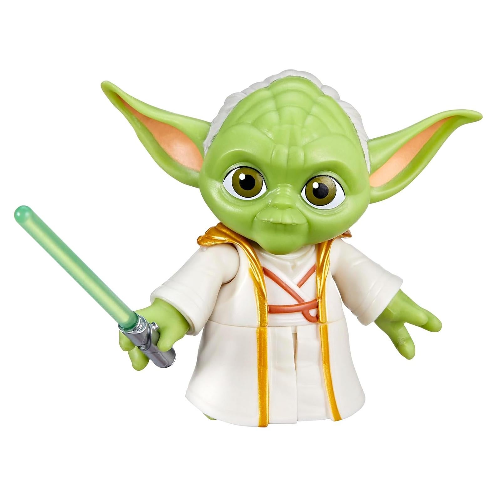Figura de Acción Yoda Star Wars 7.5 cm con Accesorios