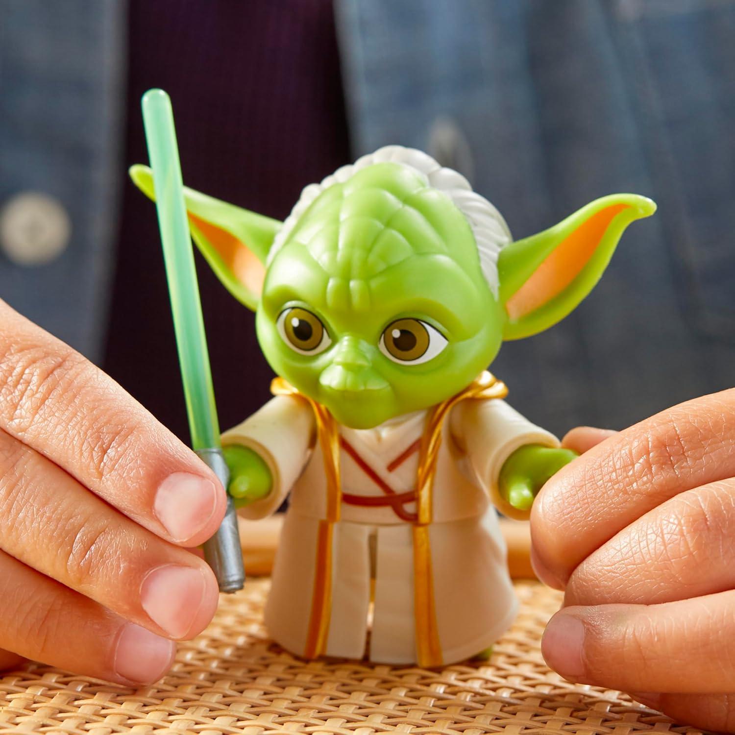 Figura de Acción Yoda Star Wars 7.5 cm con Accesorios