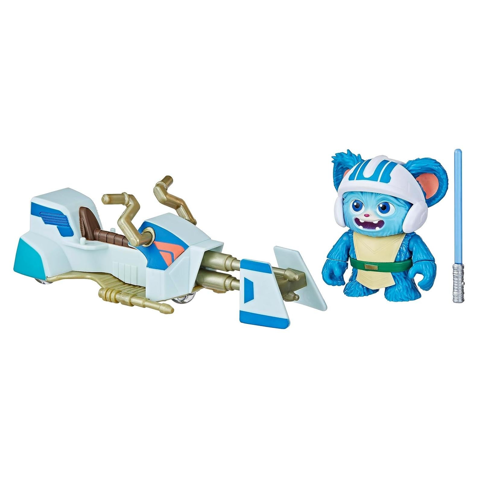 Figura Nubs y Moto Speeder Star Wars Hasbro 6 cm Juguete Preescolar