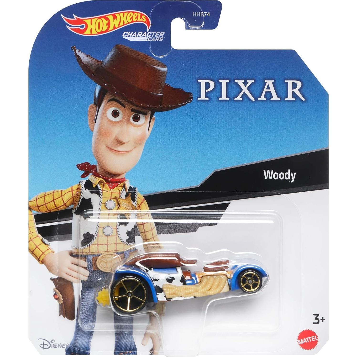 Hot Wheels Disney Pixar Woody Character Car Version 2022 Toy Story