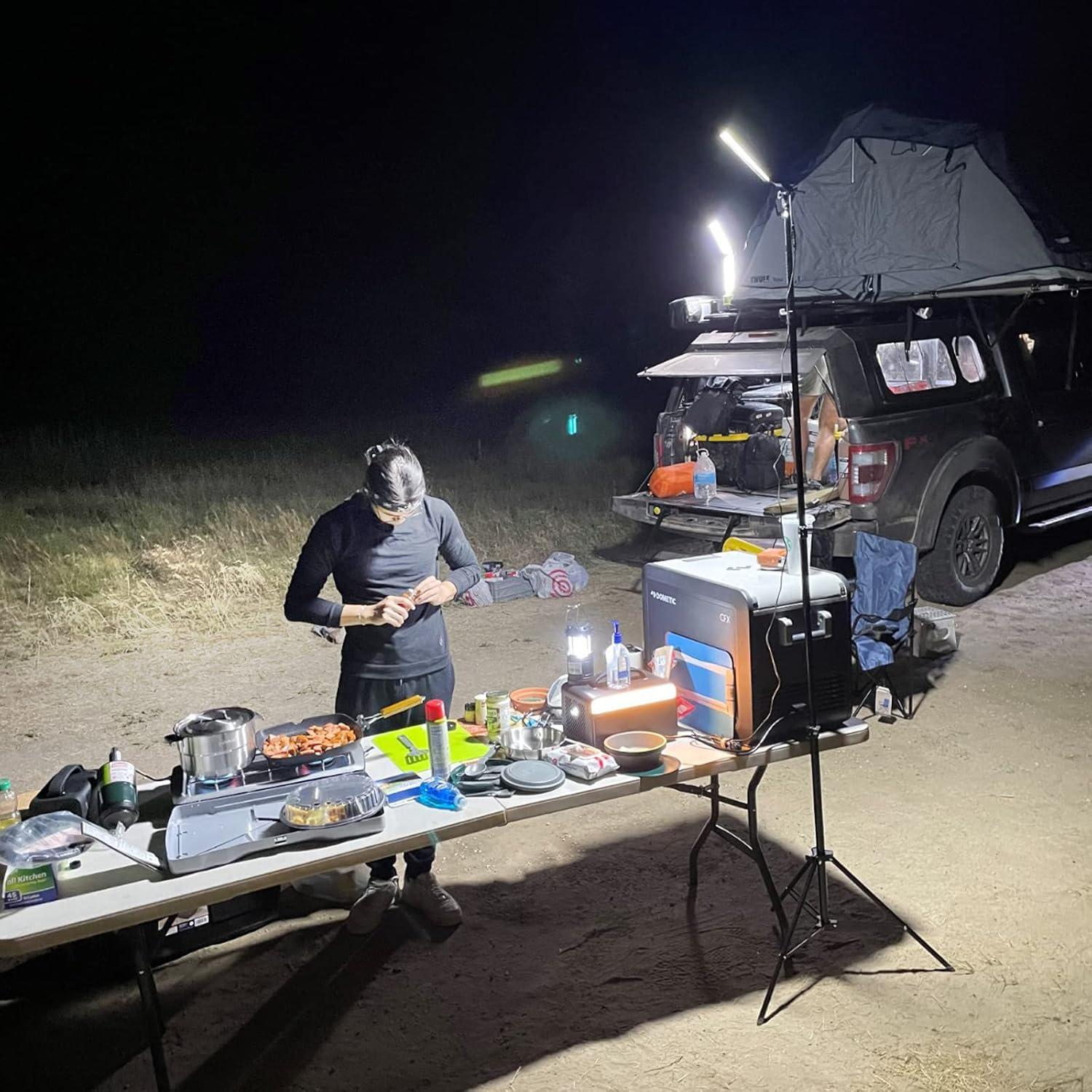 CONPEX Luz LED Telescópica 23000 Lúmenes Camping 12V