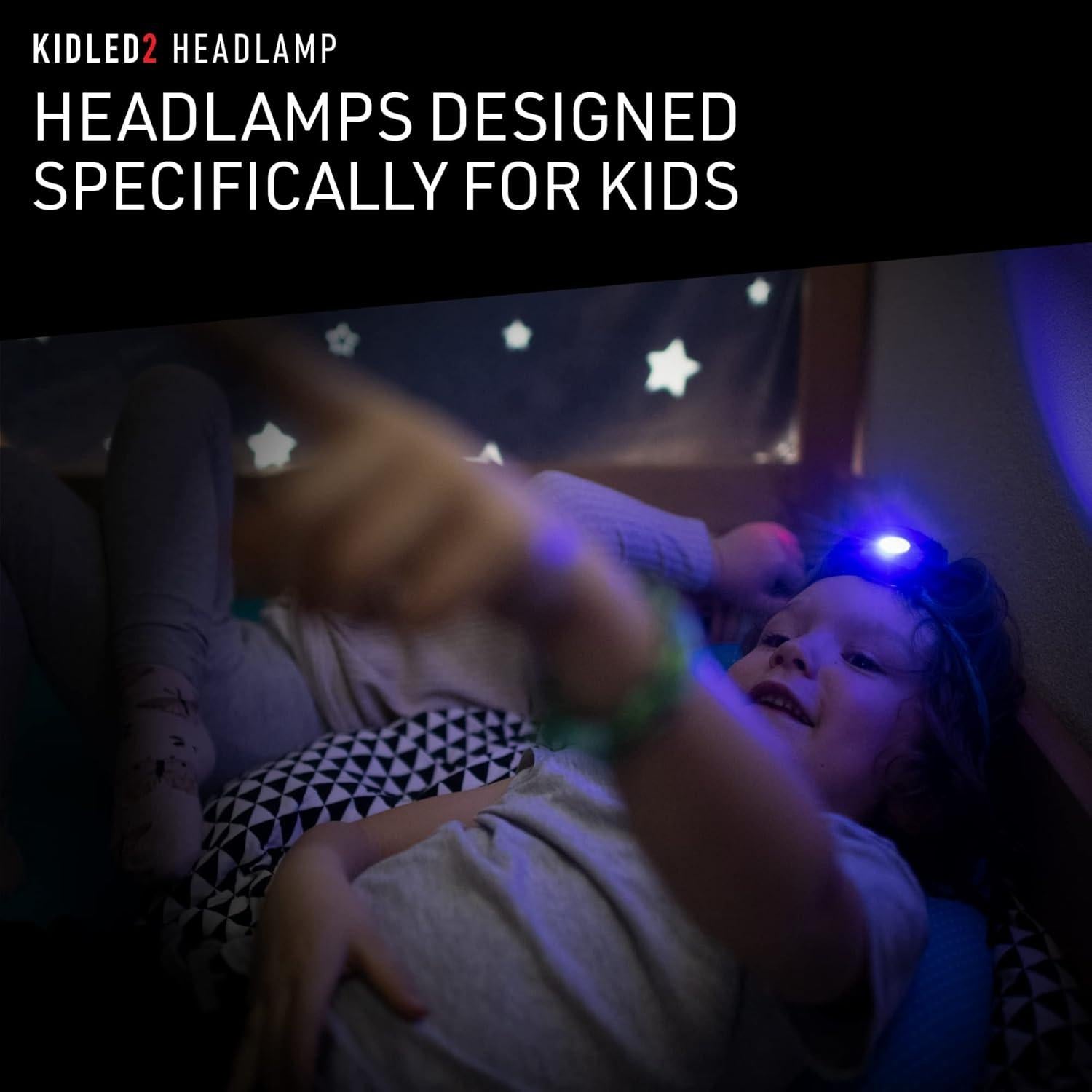 Linterna Frontal Ledlenser KIDLED2 Verde para Niños - Luz LED