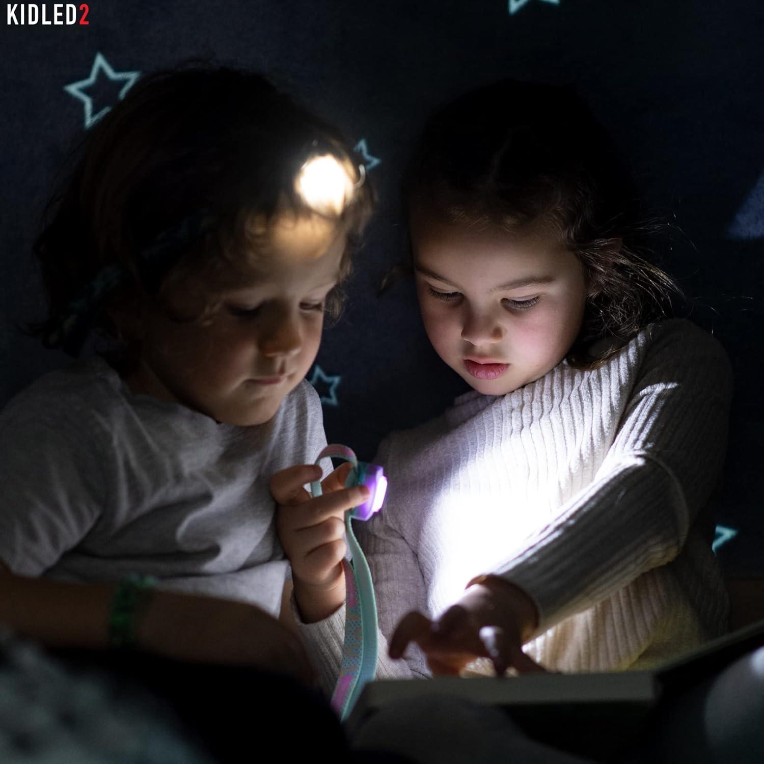 Linterna Frontal Ledlenser KIDLED2 Verde para Niños - Luz LED