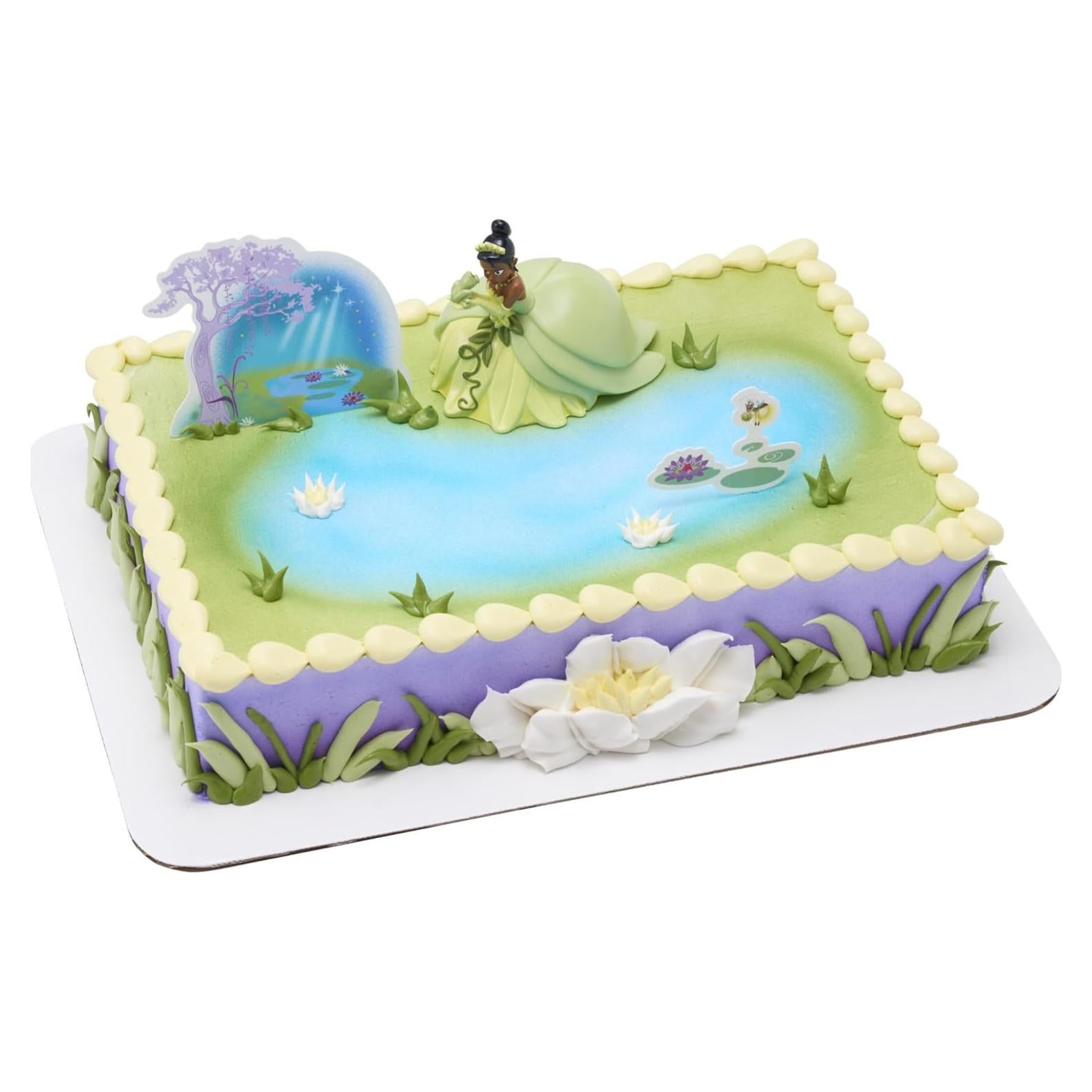 Adorno de Pastel DecoSet Princesa Disney Tiana 3 Piezas