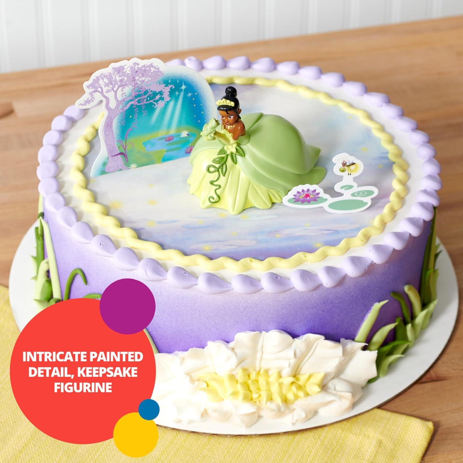 Adorno de Pastel DecoSet Princesa Disney Tiana 3 Piezas