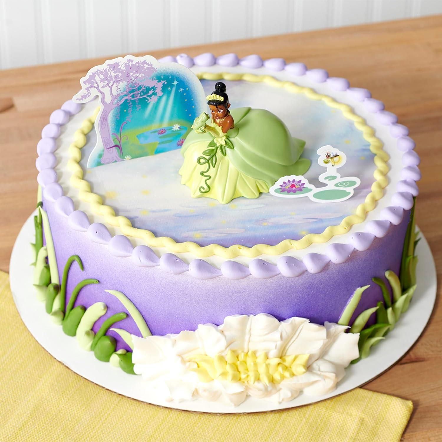 Adorno de Pastel DecoSet Princesa Disney Tiana 3 Piezas