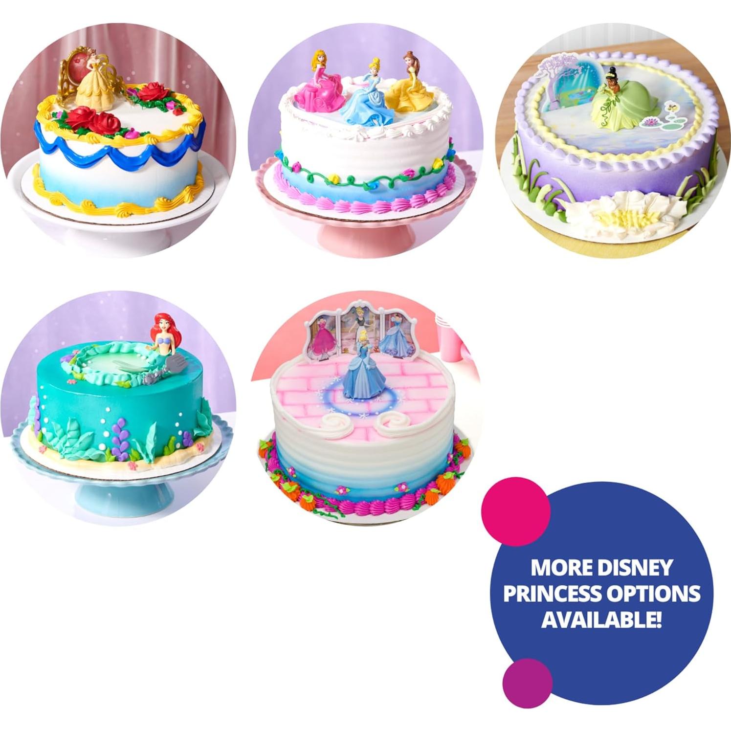 Adorno de Pastel DecoSet Princesa Disney Tiana 3 Piezas