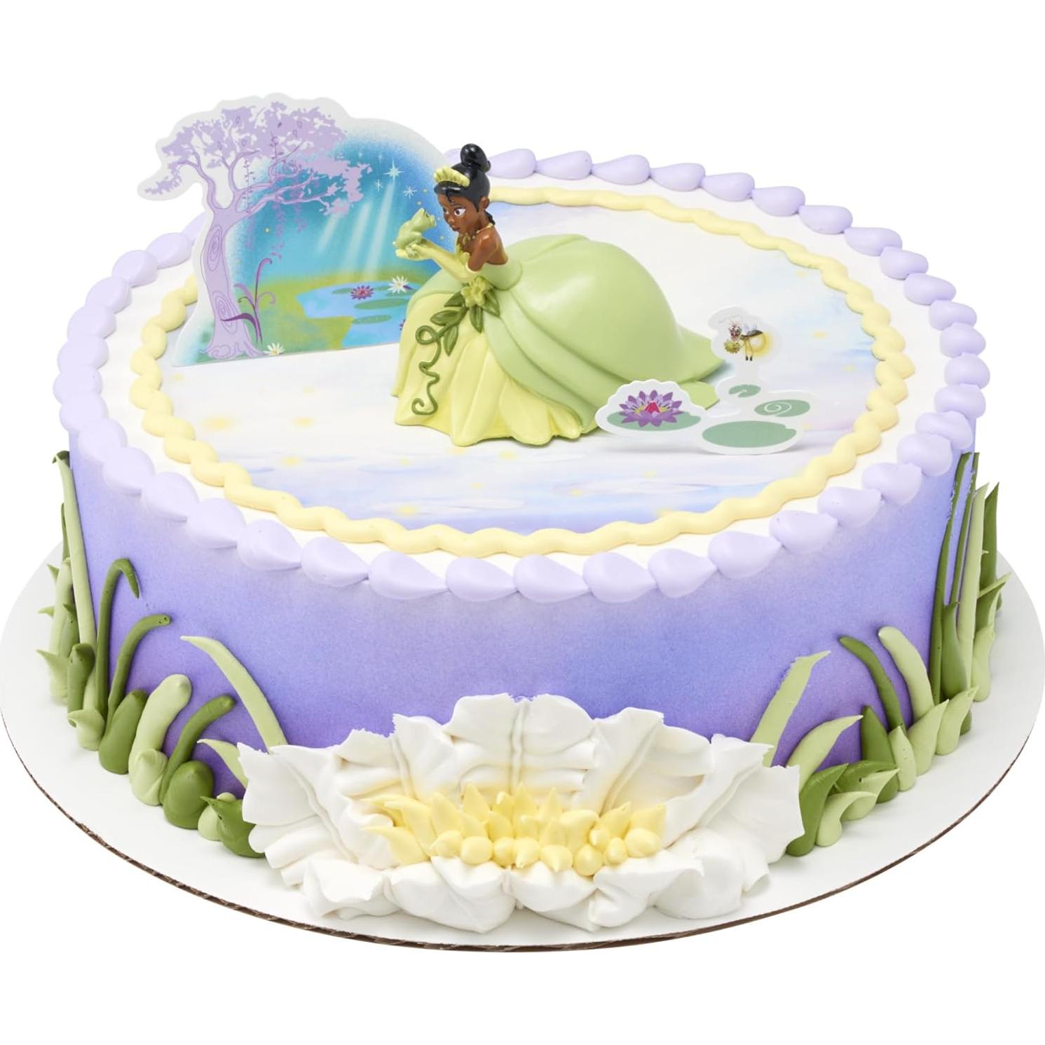Adorno de Pastel DecoSet Princesa Disney Tiana 3 Piezas
