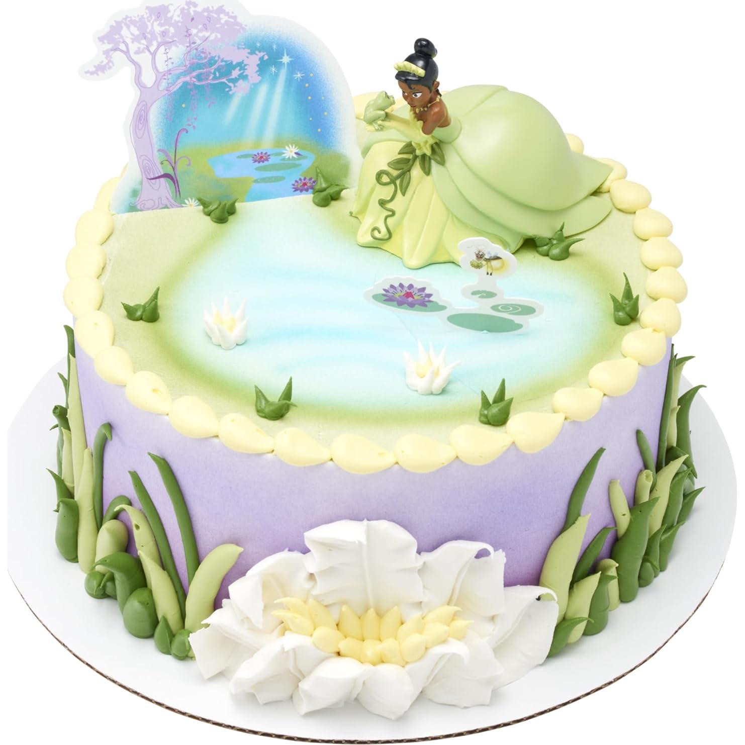 Adorno de Pastel DecoSet Princesa Disney Tiana 3 Piezas
