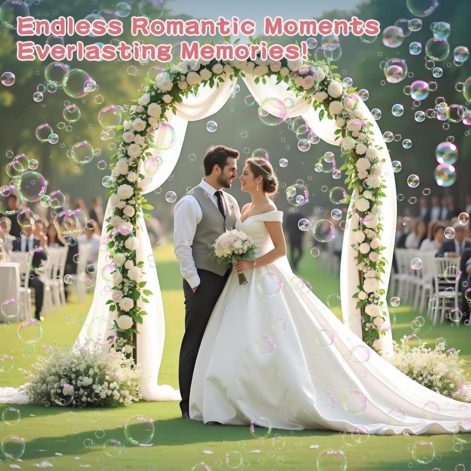 Pistola de Burbujas BOMOCO 69 Agujeros Colorida para Niños