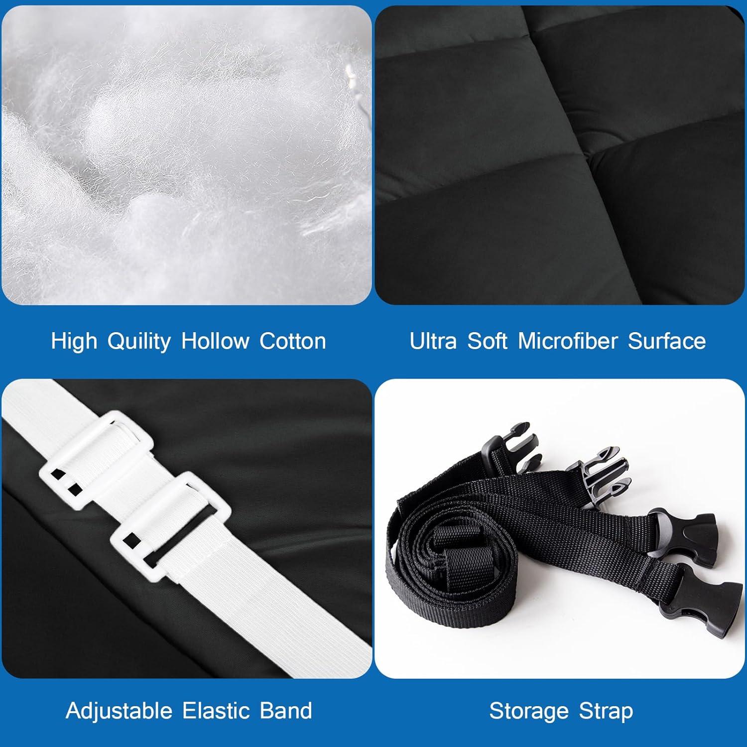 Almohadilla para Cama de Camping Coldwind 75x30x5 cm Microfibra