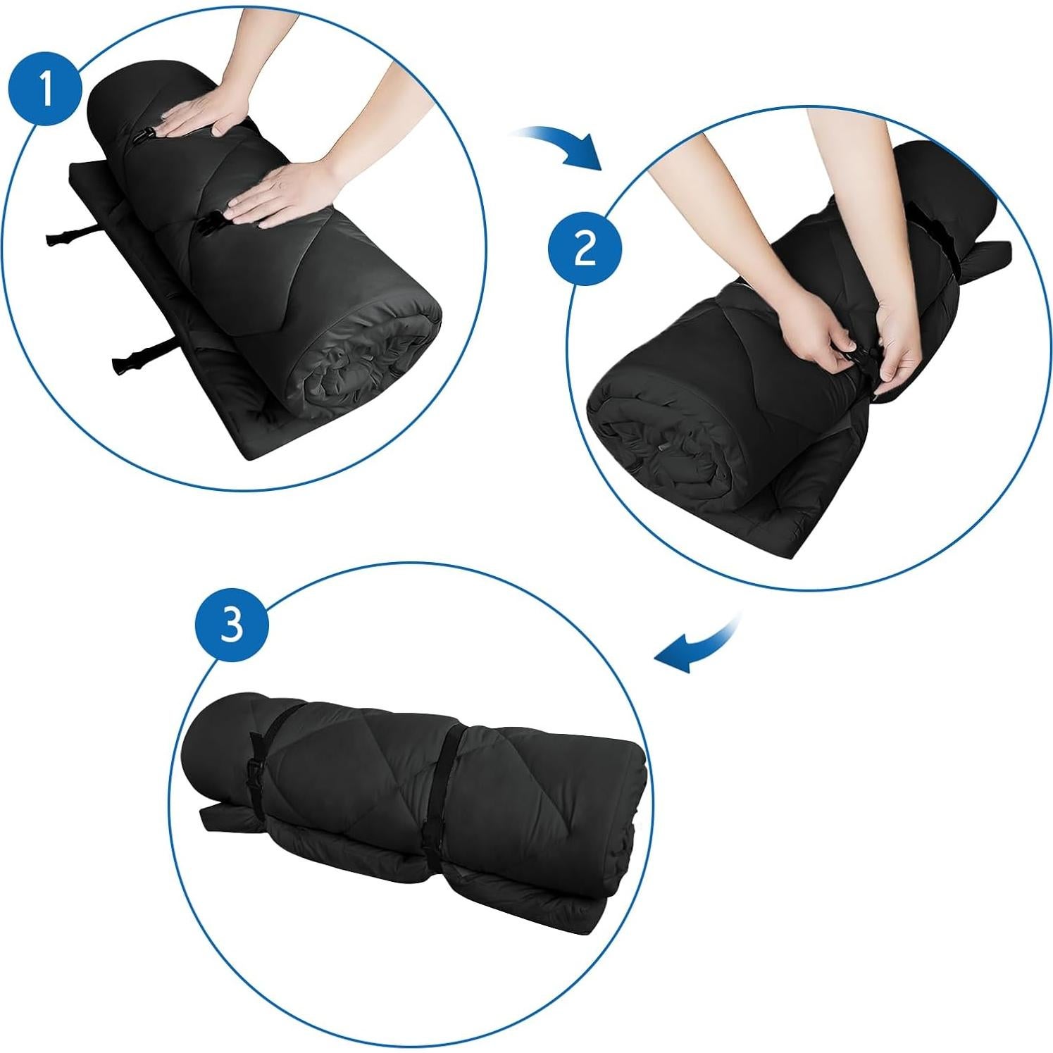 Almohadilla para Cama de Camping Coldwind 75x30x5 cm Microfibra