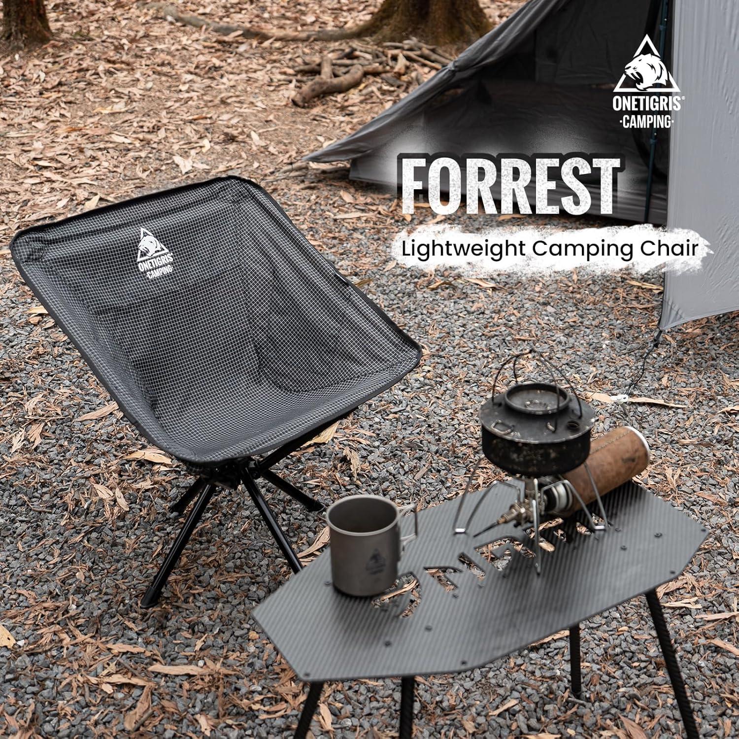 Silla de Camping Plegable OneTigris FORREST 1.18 kg 150 kg