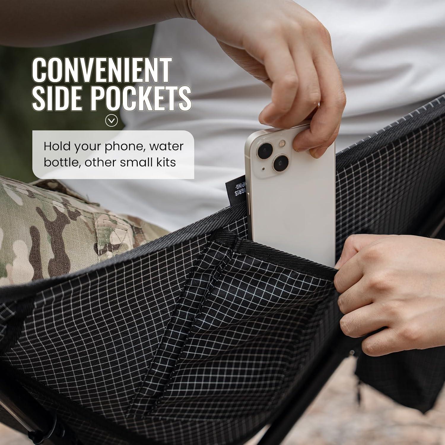 Silla de Camping Plegable OneTigris FORREST 1.18 kg 150 kg