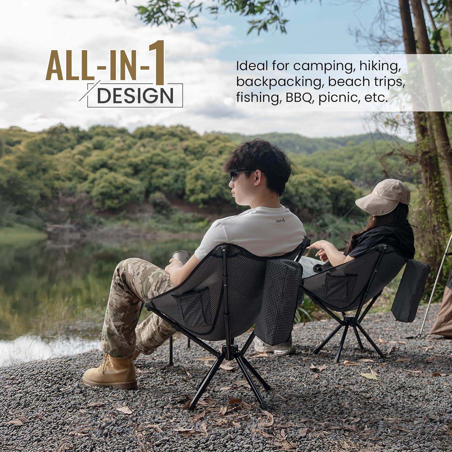 Silla de Camping Plegable OneTigris FORREST 1.18 kg 150 kg