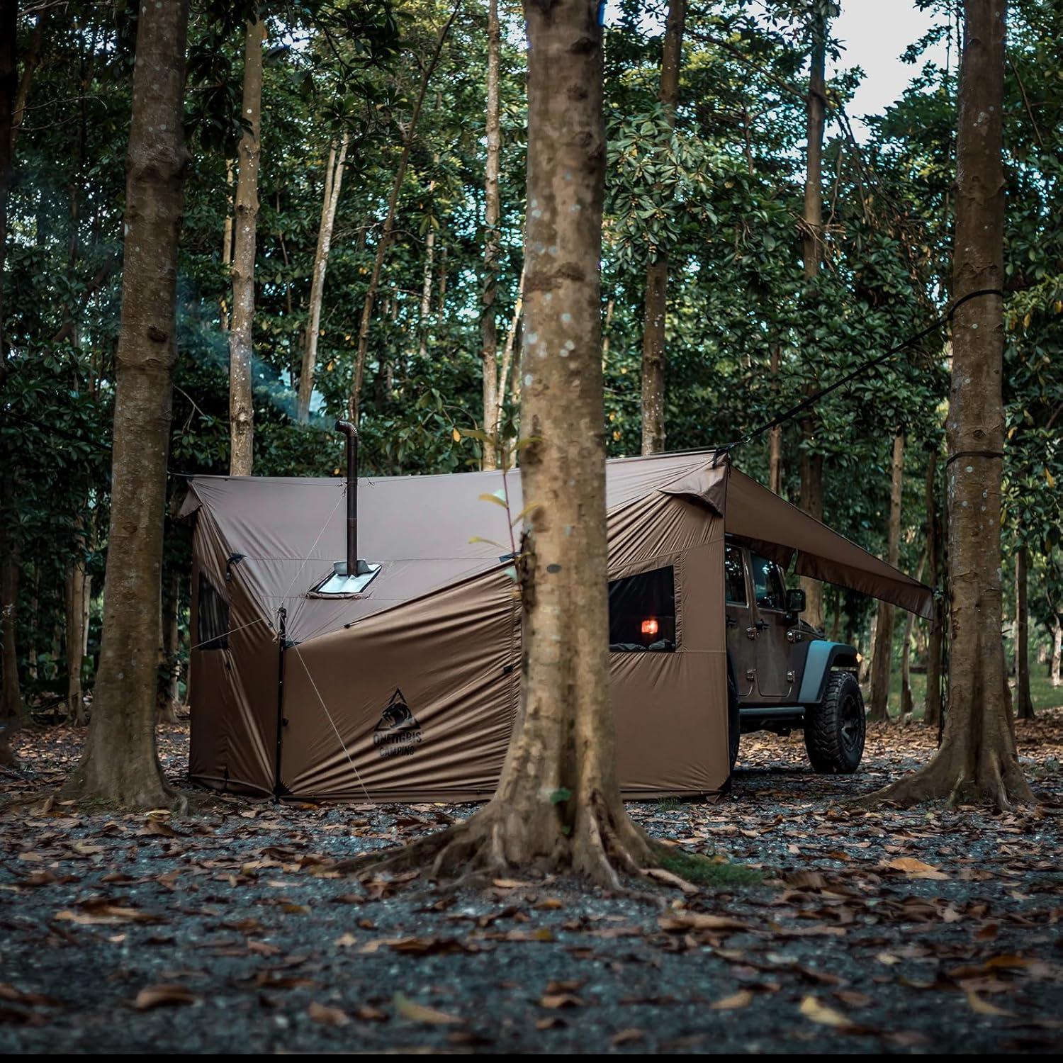 Tienda Caliente OneTigris COZSHACK para 4 Personas Impermeable