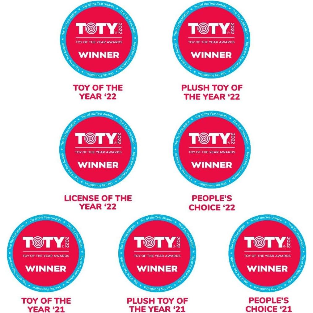 Squishmallows Kellytoy Paquete Sorpresa 3 Peluches 20cm